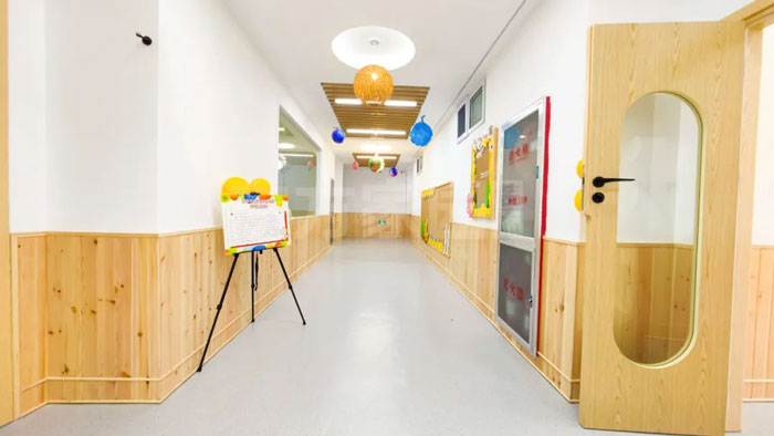 青岛胶州6000㎡幼儿园epc项目走廊空间