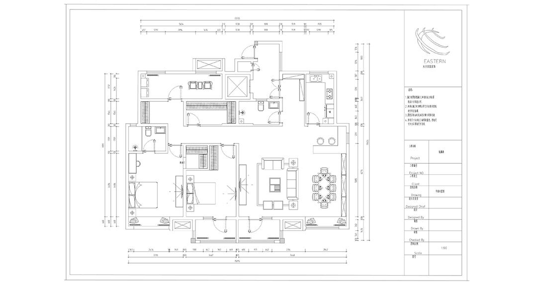 天一仁和珑樾海142㎡别墅中叠二层轻奢风格户型研发效果图.jpg