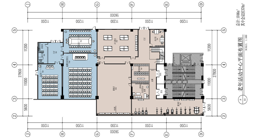 老年活动中心840㎡工装四层平面布局图.jpg
