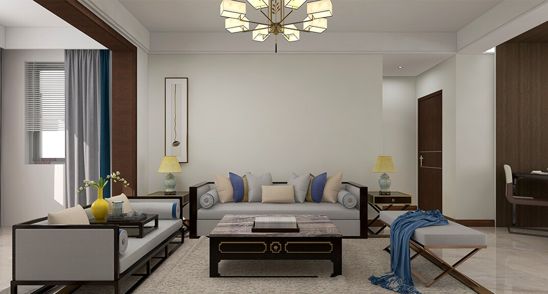 青安·海悦居86㎡二室二厅客厅沙发现代简约风格装修案例效果图.jpg