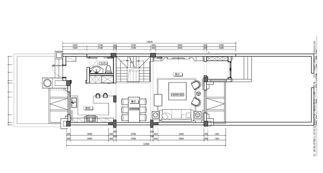 荷塘月色380㎡别墅负一层户型平面布局图.jpg