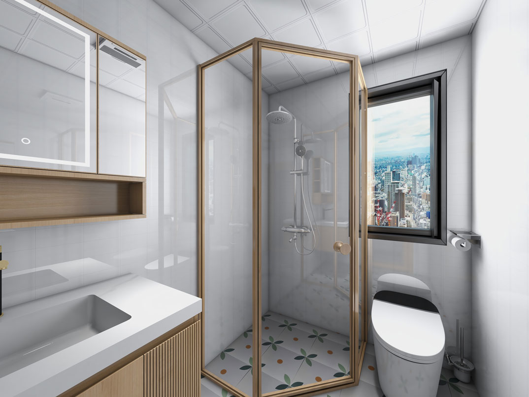 中欧国际城115㎡三室两厅浴室卫生间原木极简风格装修案例效果图-详细1.jpg