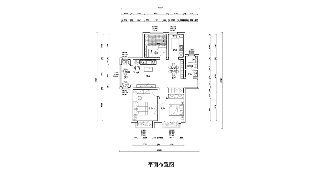 海韵广场128㎡三室两厅户型图.jpg