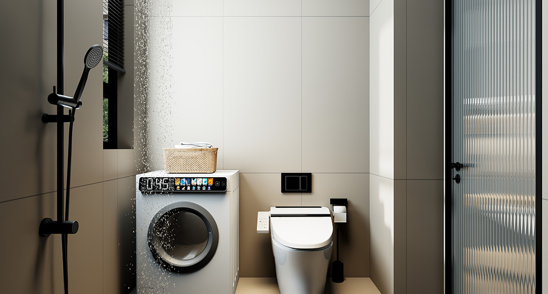 悦动湾142㎡四室两厅卫生间现代风格装修案例效果图1.jpg